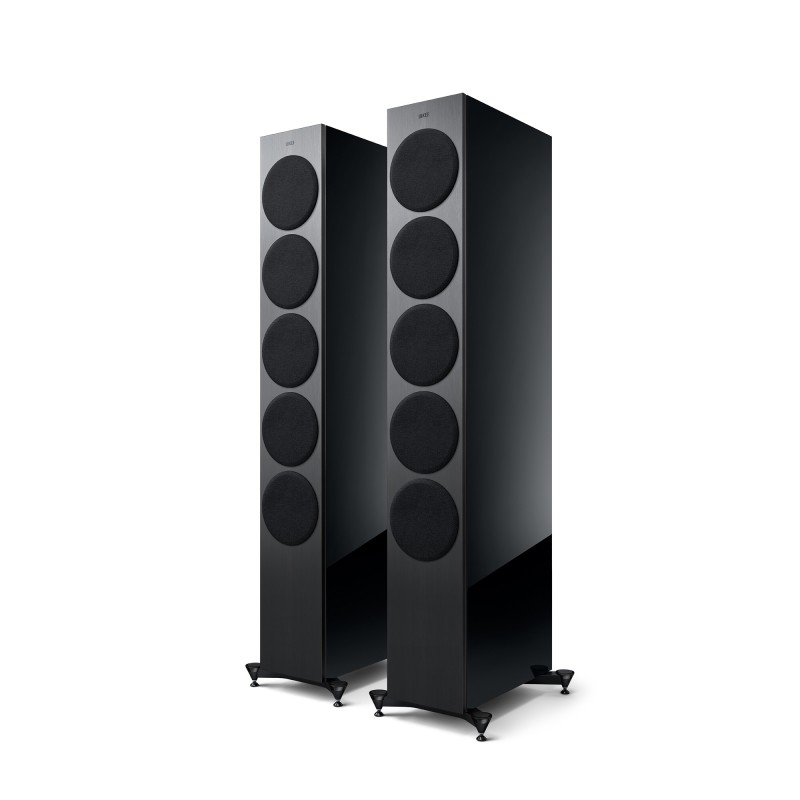 Reference 5 Meta , High End Floorstanding Speakers, High Gloss Black/Grey
