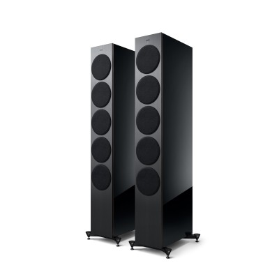 Reference 5 Meta , High End Floorstanding Speakers, High Gloss Black/Copper