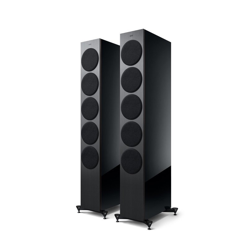 Reference 5 Meta , High End Floorstanding Speakers, High Gloss Black/Copper