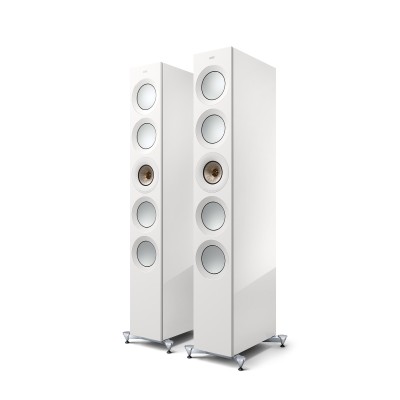 Reference 5 Meta , High End Floorstanding Speakers, Satin Walnut/Silver