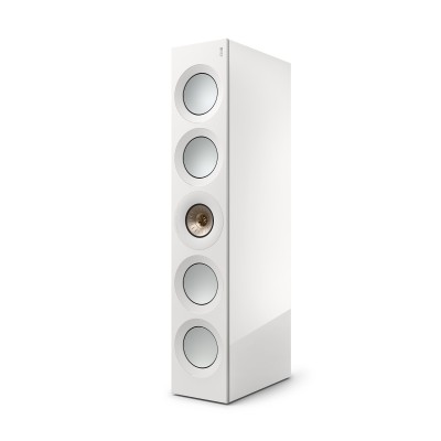 Reference 4C Center Meta , High End Center Speaker, High Gloss White/Champagne