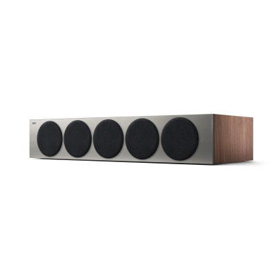 Reference 4C Center Meta , High End Center Speaker, High Gloss Walnut/Silver