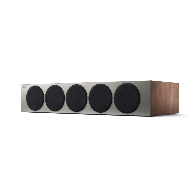 Reference 4C Center Meta , High End Center Speaker, High Gloss Walnut/Silver