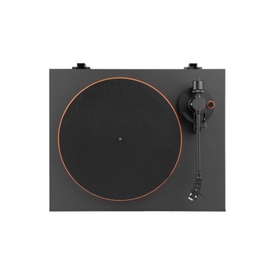 Spinner BT, Bluetooth Turntable, Black/Orange