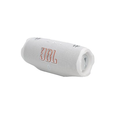 JBL Charge 6, Bluetooth Speaker, Auracast, White