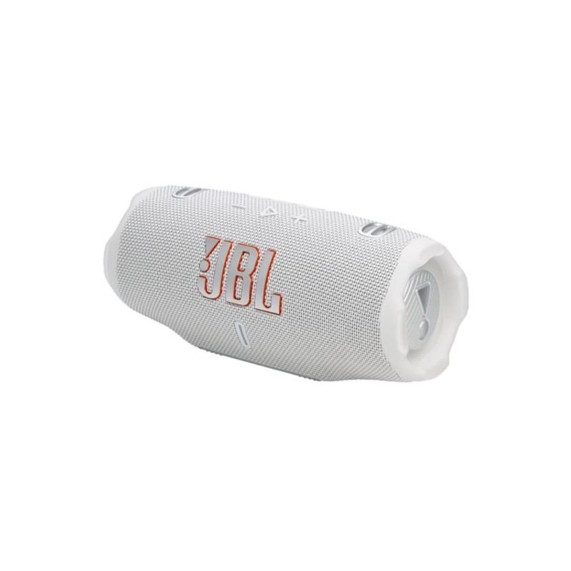 JBL Charge 6, Bluetooth Speaker, Auracast, White