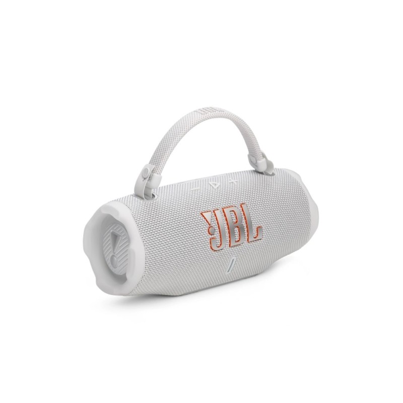 JBL Charge 6, Bluetooth Speaker, Auracast, White
