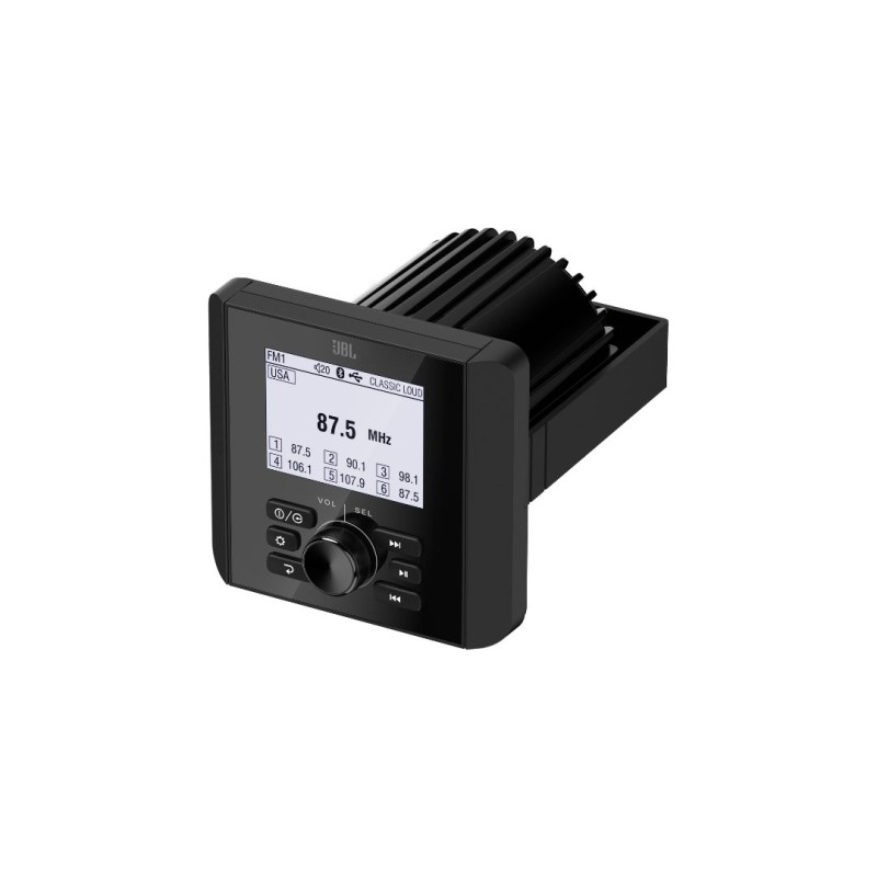 JBL JAM 3000, Marine Audio Source Unit, IP66, 2.8″,BT, USB, FM,