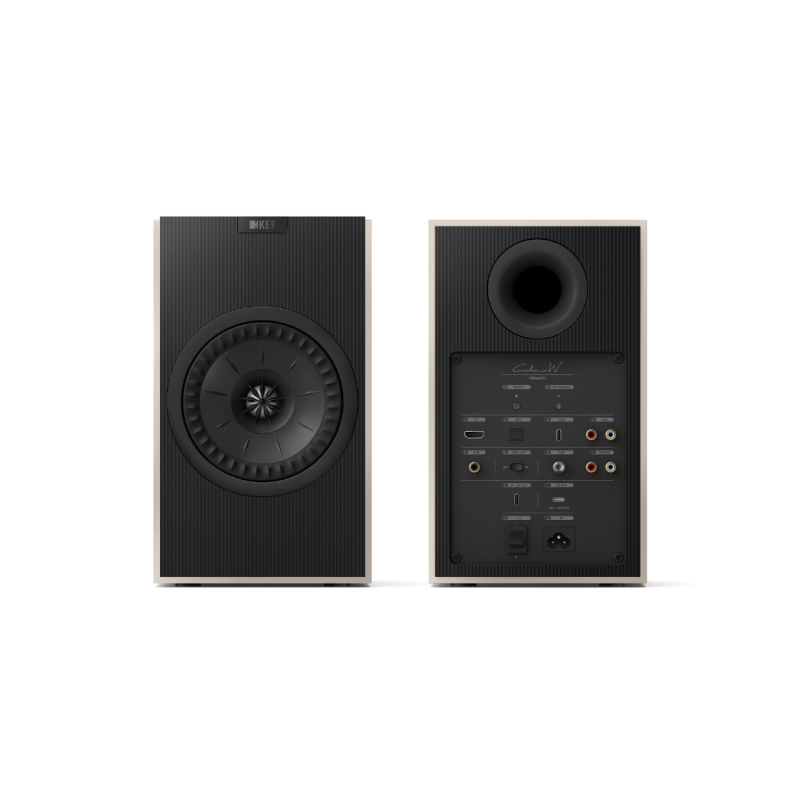 KEF Coda W Bluetooth Speaker, Nickel Grey
